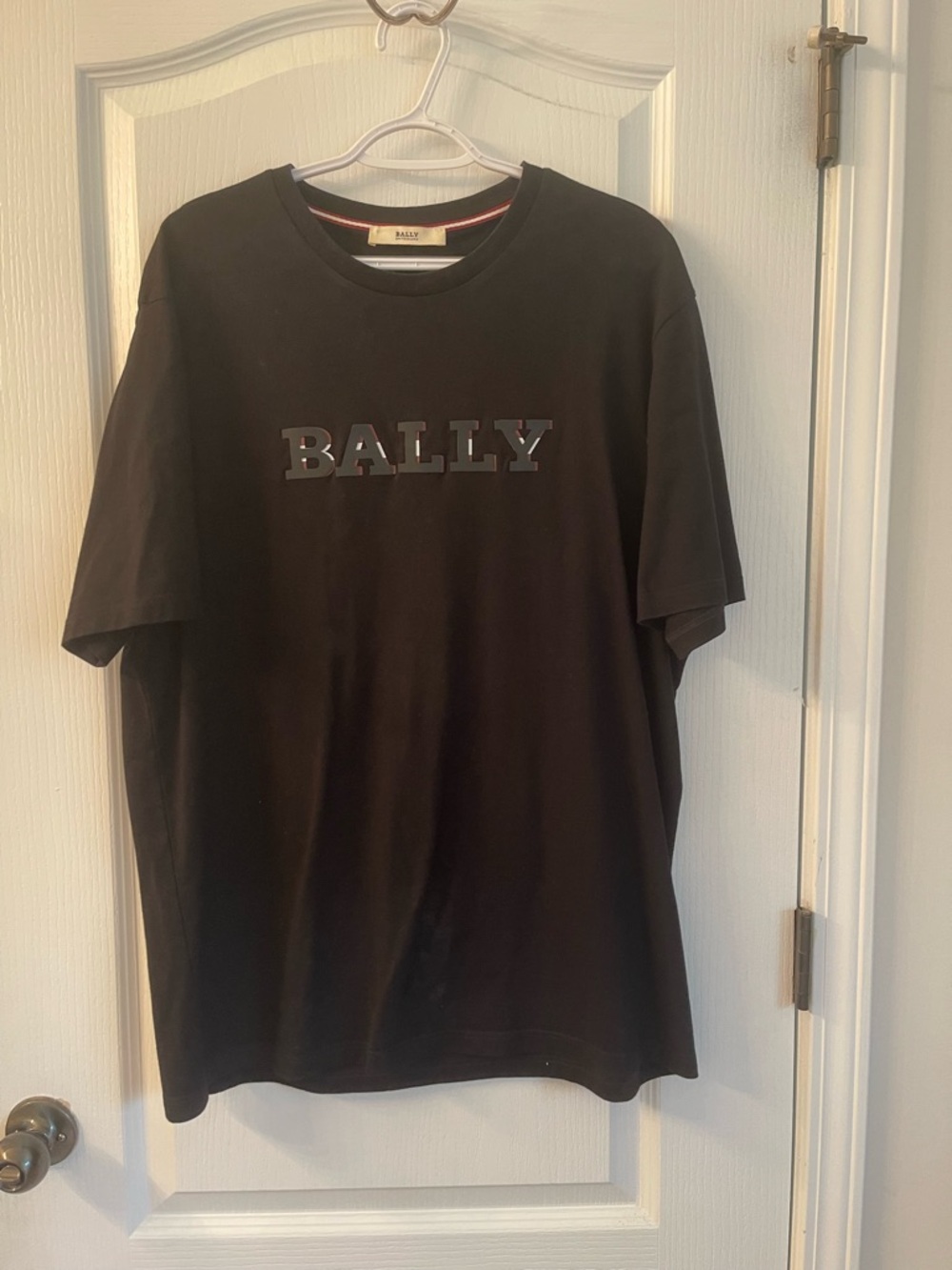 Bally Black Logo Short Sleeve Tee